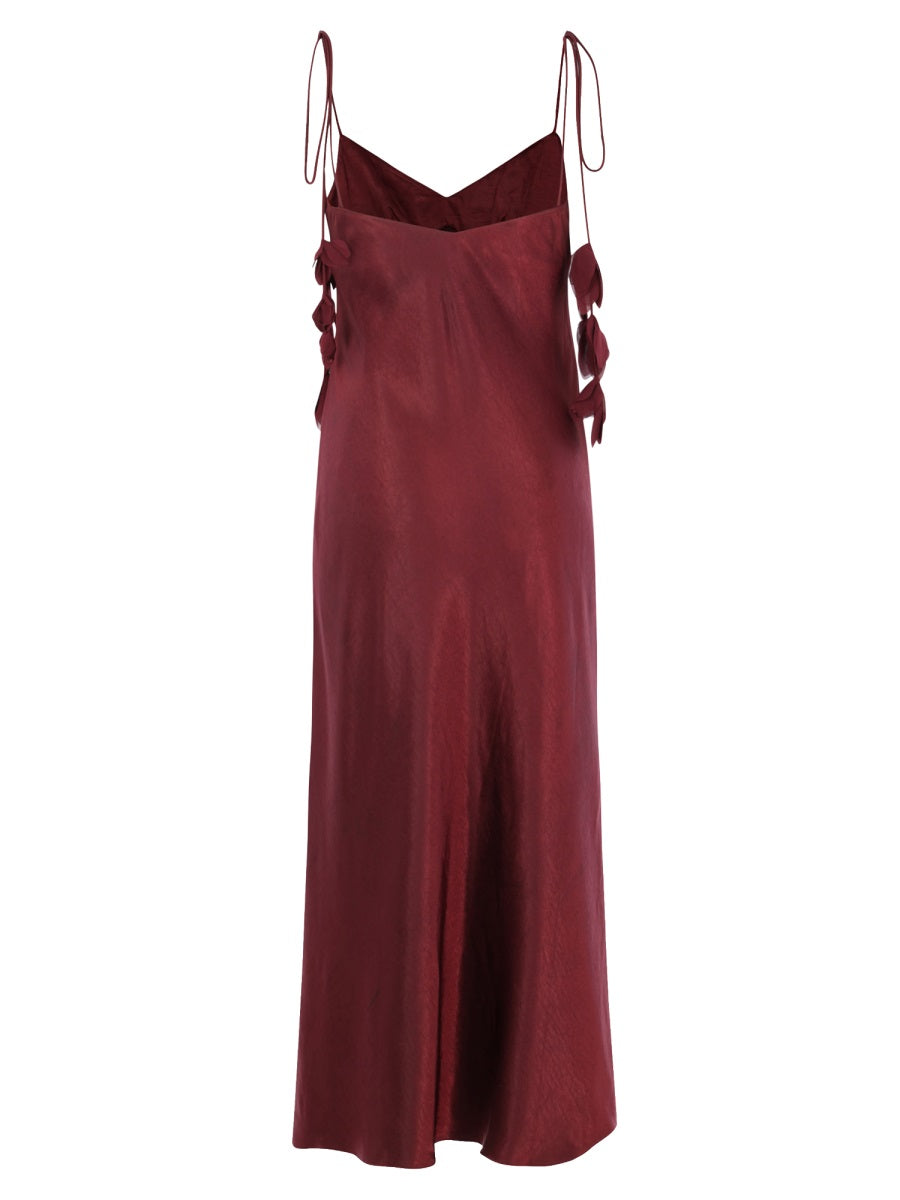 Long Dress Bordeaux