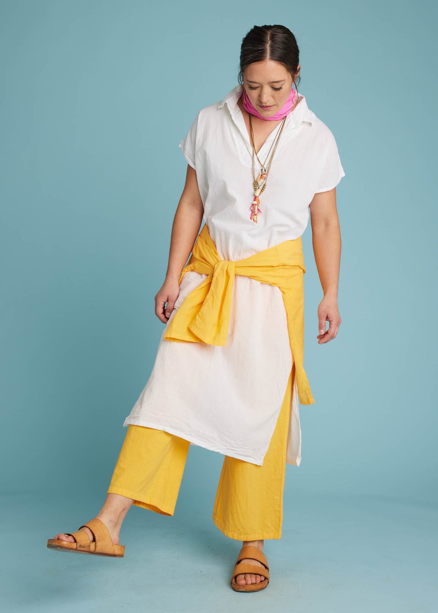 Scout Caftan - White