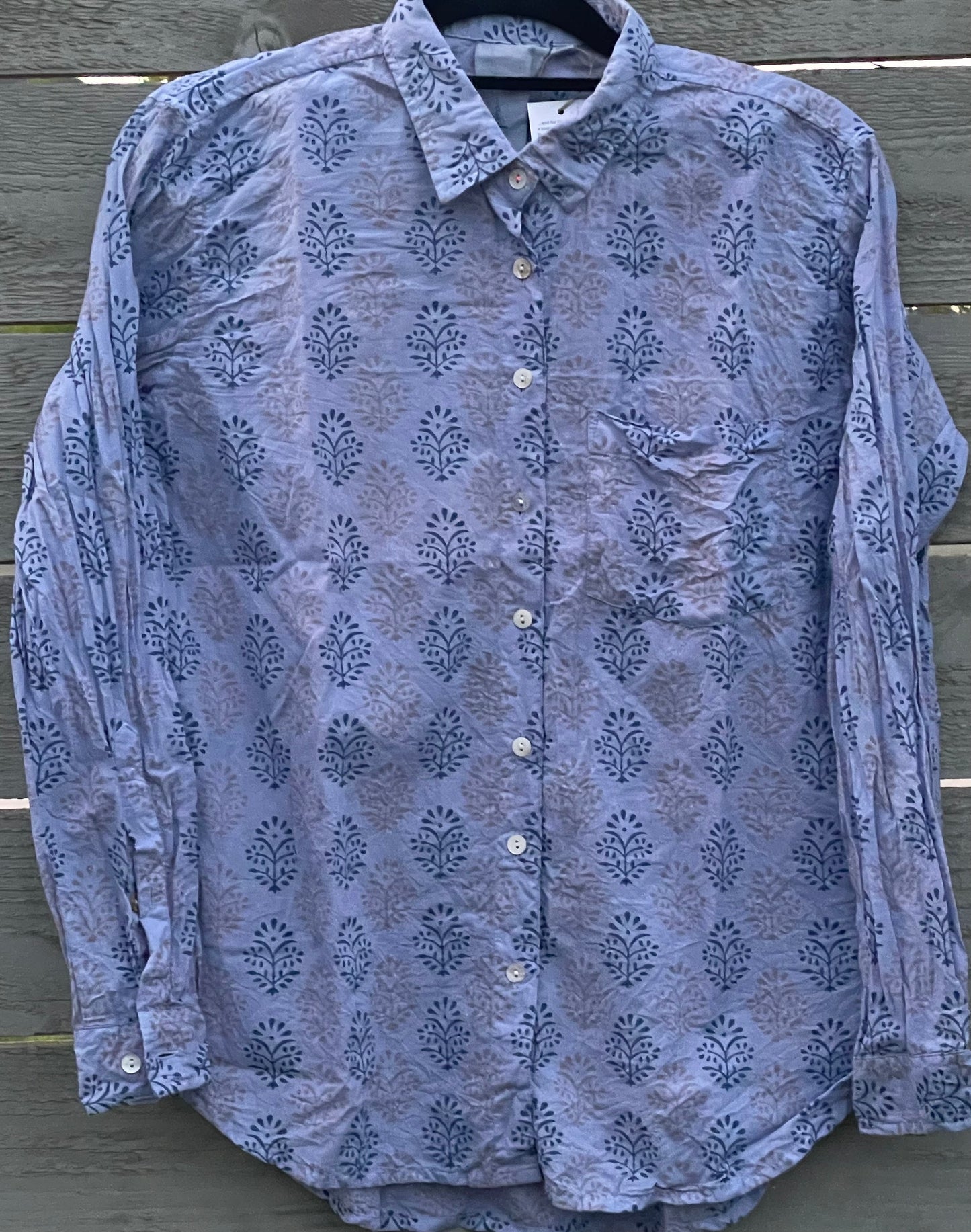 Good Boyfriend Shirt - Hyacinth Overdye Cornflower Blue