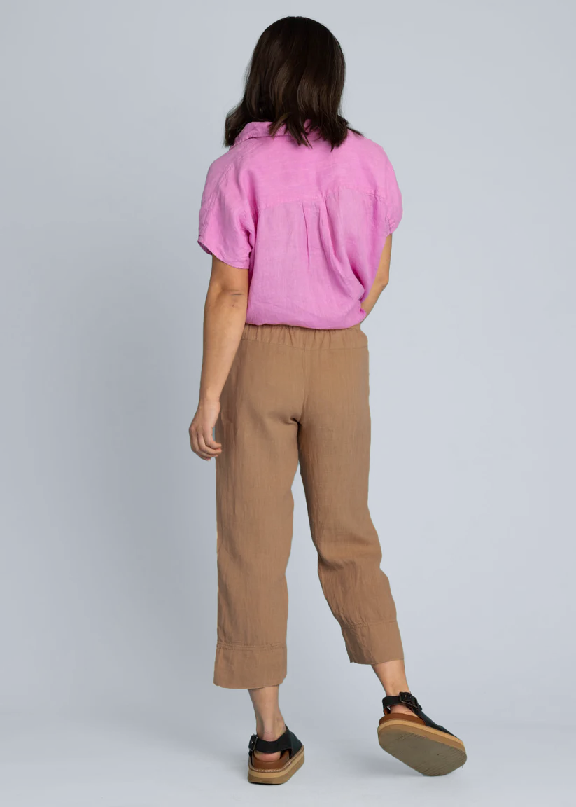 Marina Pant - Linen Mocha