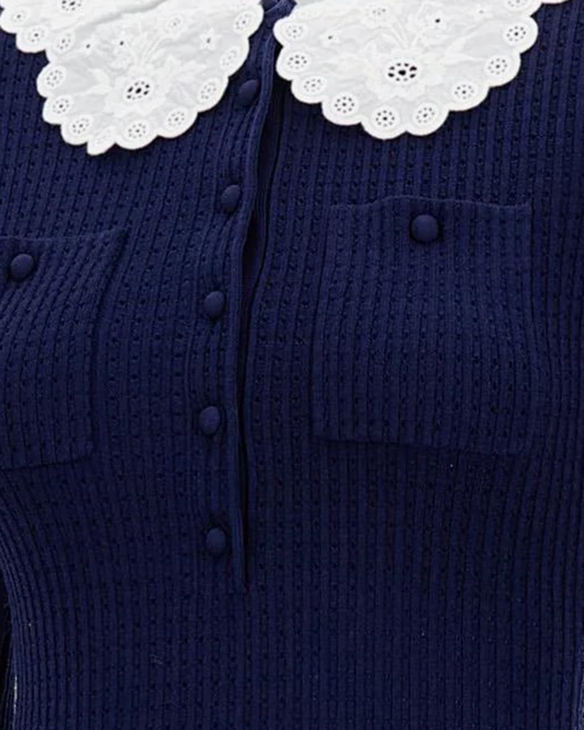 Mini Dress Balloon Skirt Navy