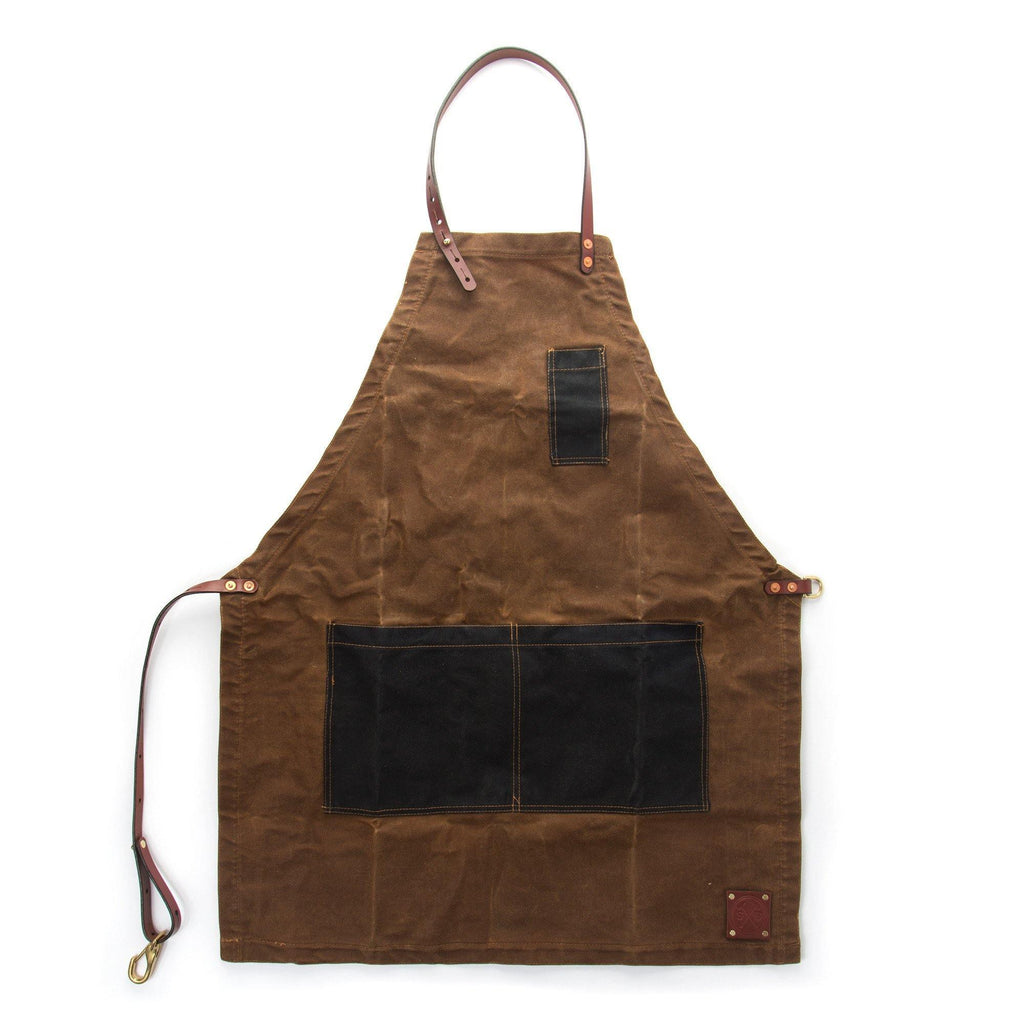 The Charles Waxed Canvas Apron by Sturdy Brothers - Ladiesse
