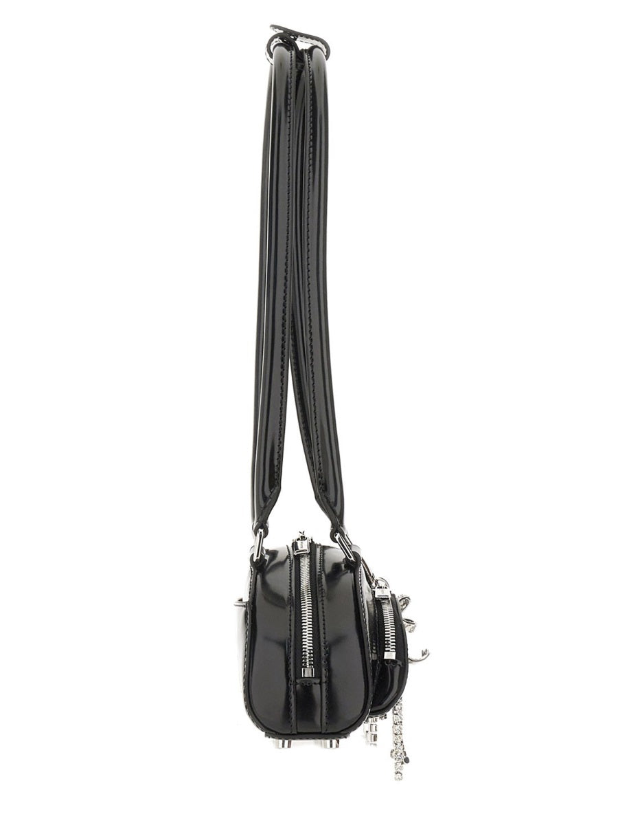 Mini Shoulder Bag in Black