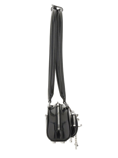 Mini Shoulder Bag in Black