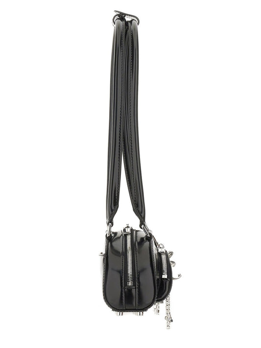Mini Shoulder Bag in Black