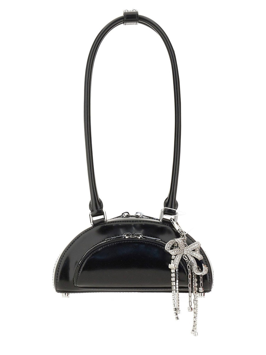 Mini Shoulder Bag in Black