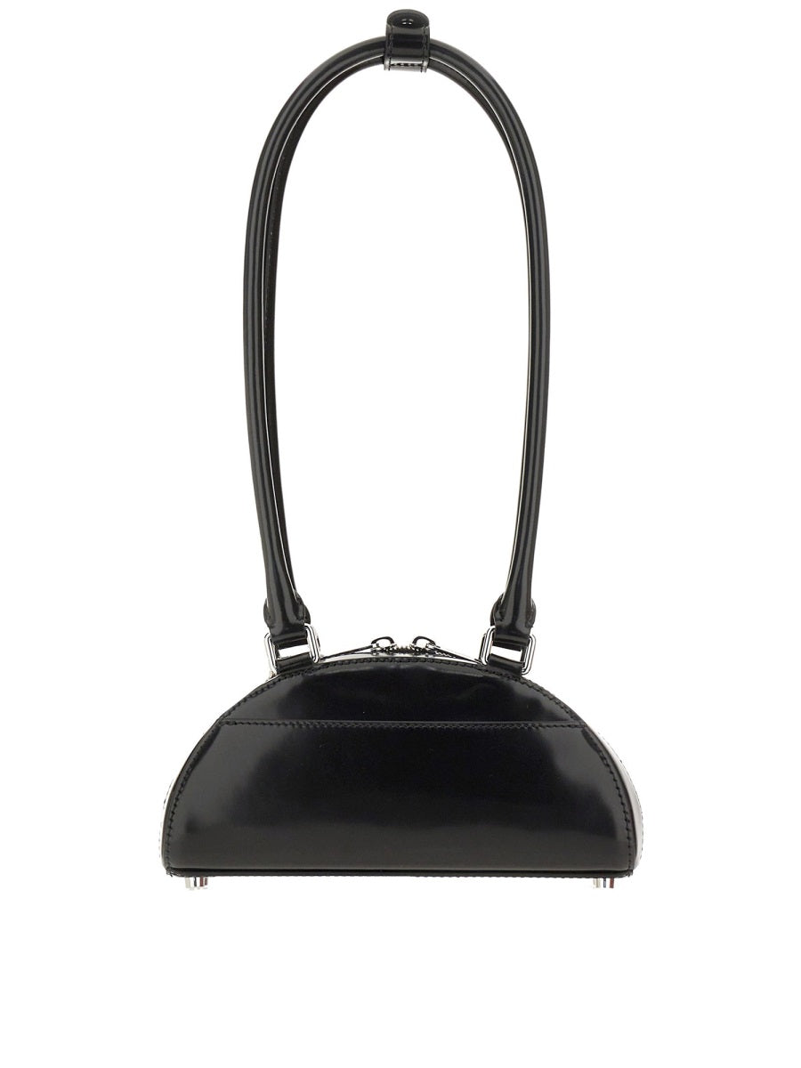 Mini Shoulder Bag in Black
