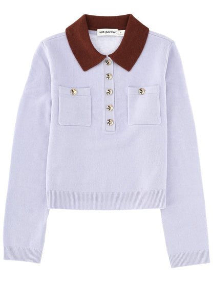 Jersey With Contrasting Collar