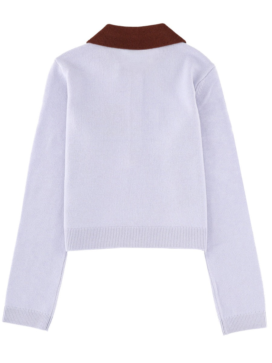Jersey With Contrasting Collar
