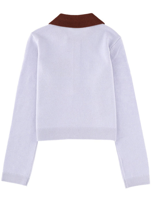 Jersey With Contrasting Collar