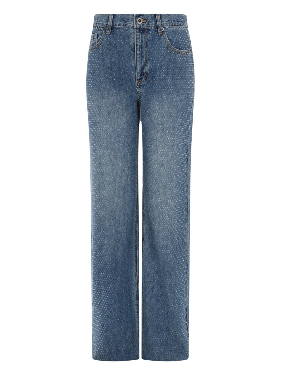 Jeans With Rhinestones