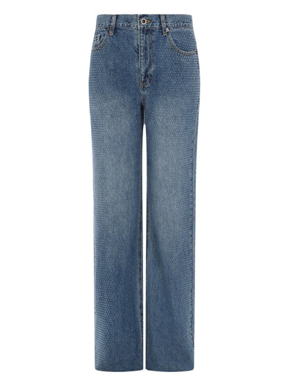 Jeans With Rhinestones