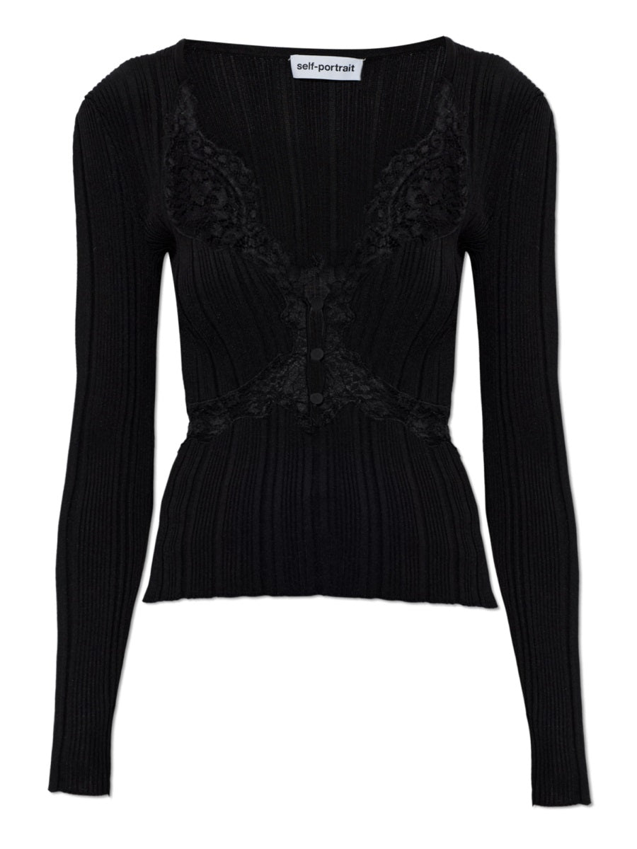 Lace Top Black