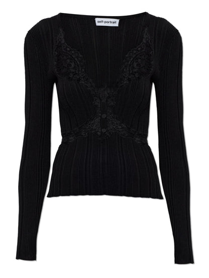 Lace Top Black