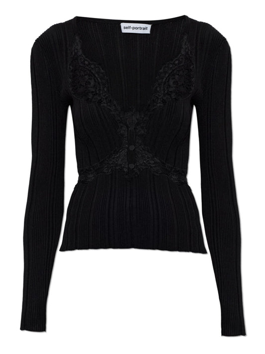 Lace Top Black