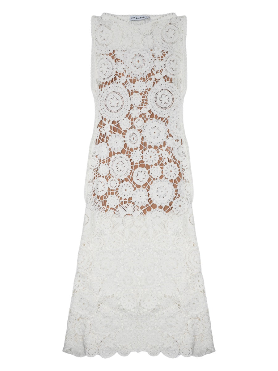 Dress Crochet White