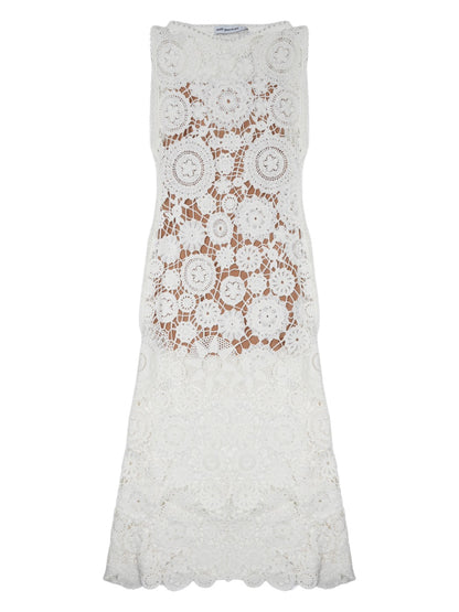 Dress Crochet White