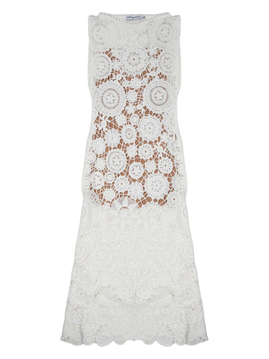 Dress Crochet White