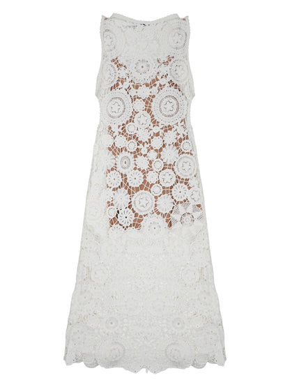 Dress Crochet White