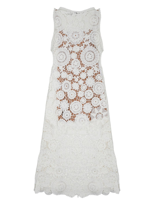 Dress Crochet White