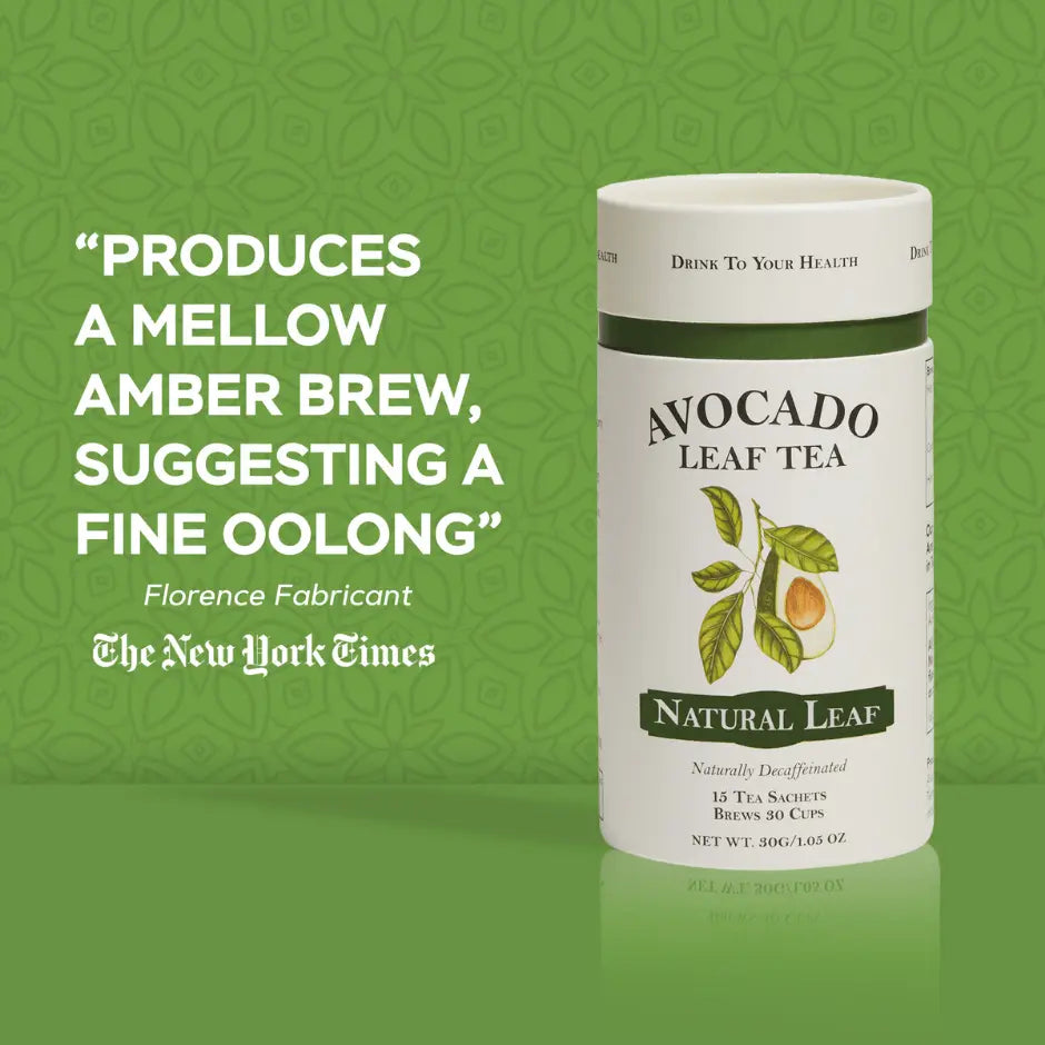 2 Pack Avocado Leaf Tea Natural by Avocado Tea Co. Avocado Tea Co.