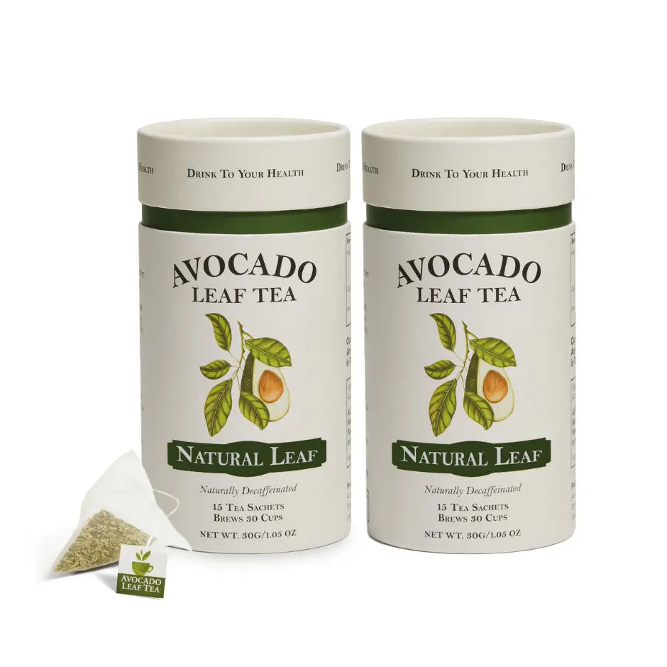 2 Pack Avocado Leaf Tea Natural by Avocado Tea Co. Avocado Tea Co.
