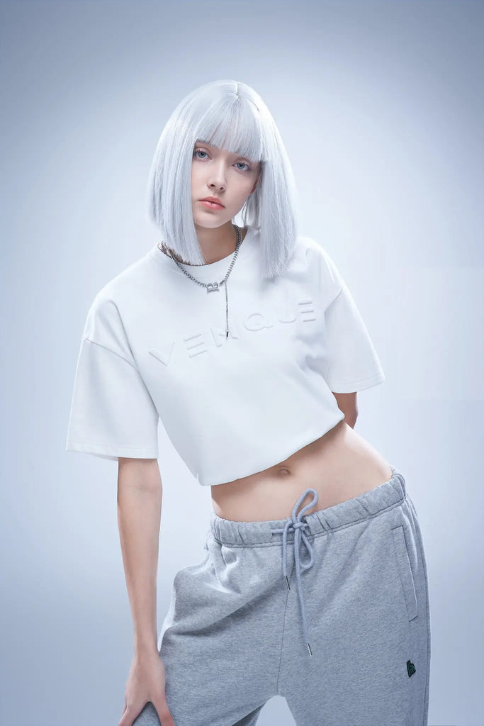 3D Logo Clean Tee by Amoo Amoo