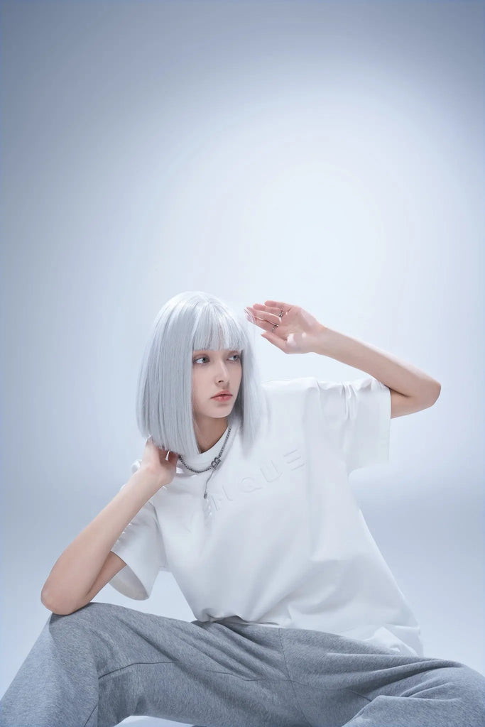 3D Logo Clean Tee by Amoo Amoo