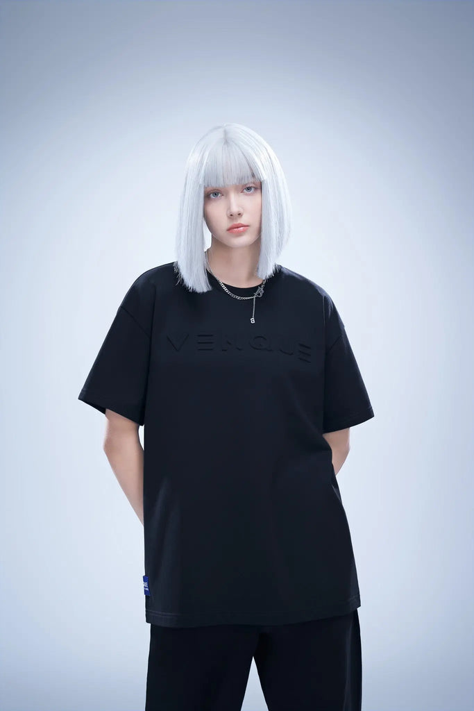 3D Logo Clean Tee by Amoo Amoo