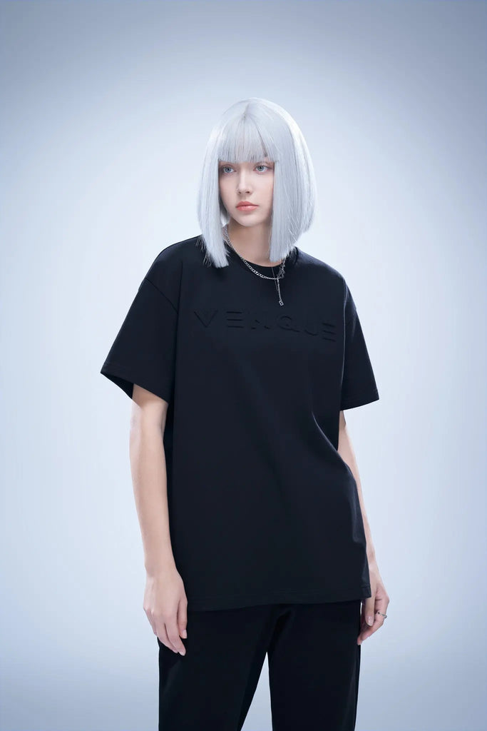 3D Logo Clean Tee by Amoo Amoo