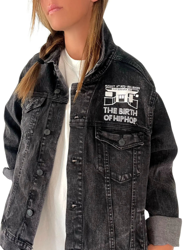50thAHH 'Sedgwick Ave' Denim Jacket by Wren + Glory Wren + Glory