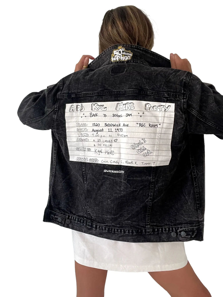 50thAHH 'Sedgwick Ave' Denim Jacket by Wren + Glory Wren + Glory