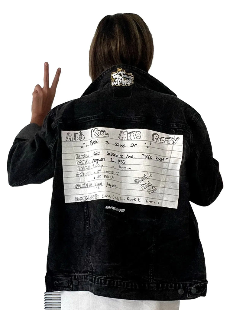 50thAHH 'Sedgwick Ave' Denim Jacket by Wren + Glory Wren + Glory