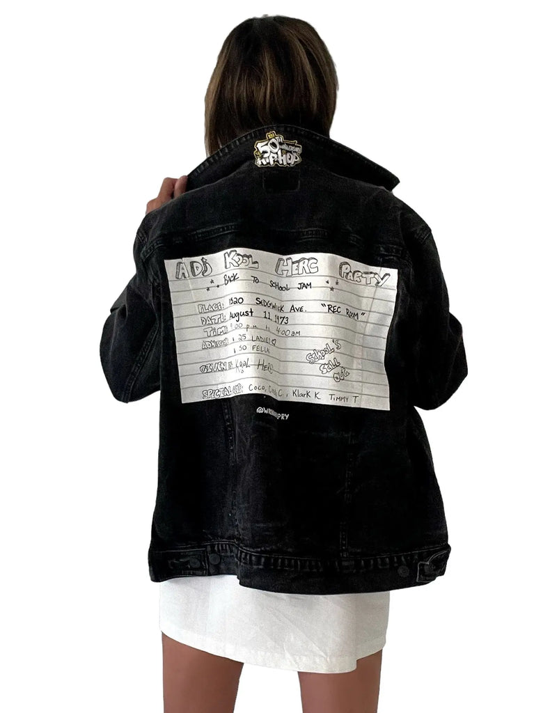 50thAHH 'Sedgwick Ave' Denim Jacket by Wren + Glory Wren + Glory