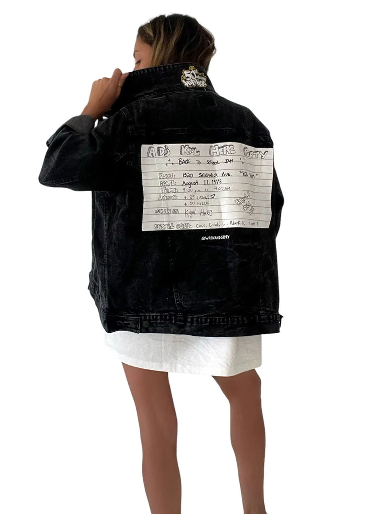 50thAHH 'Sedgwick Ave' Denim Jacket by Wren + Glory Wren + Glory