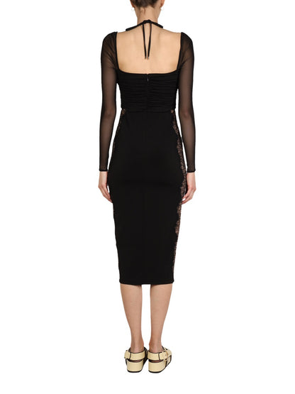 Elegant Black Lace Dress