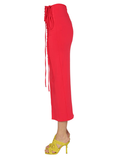 Fuchsia Jersey Skirt