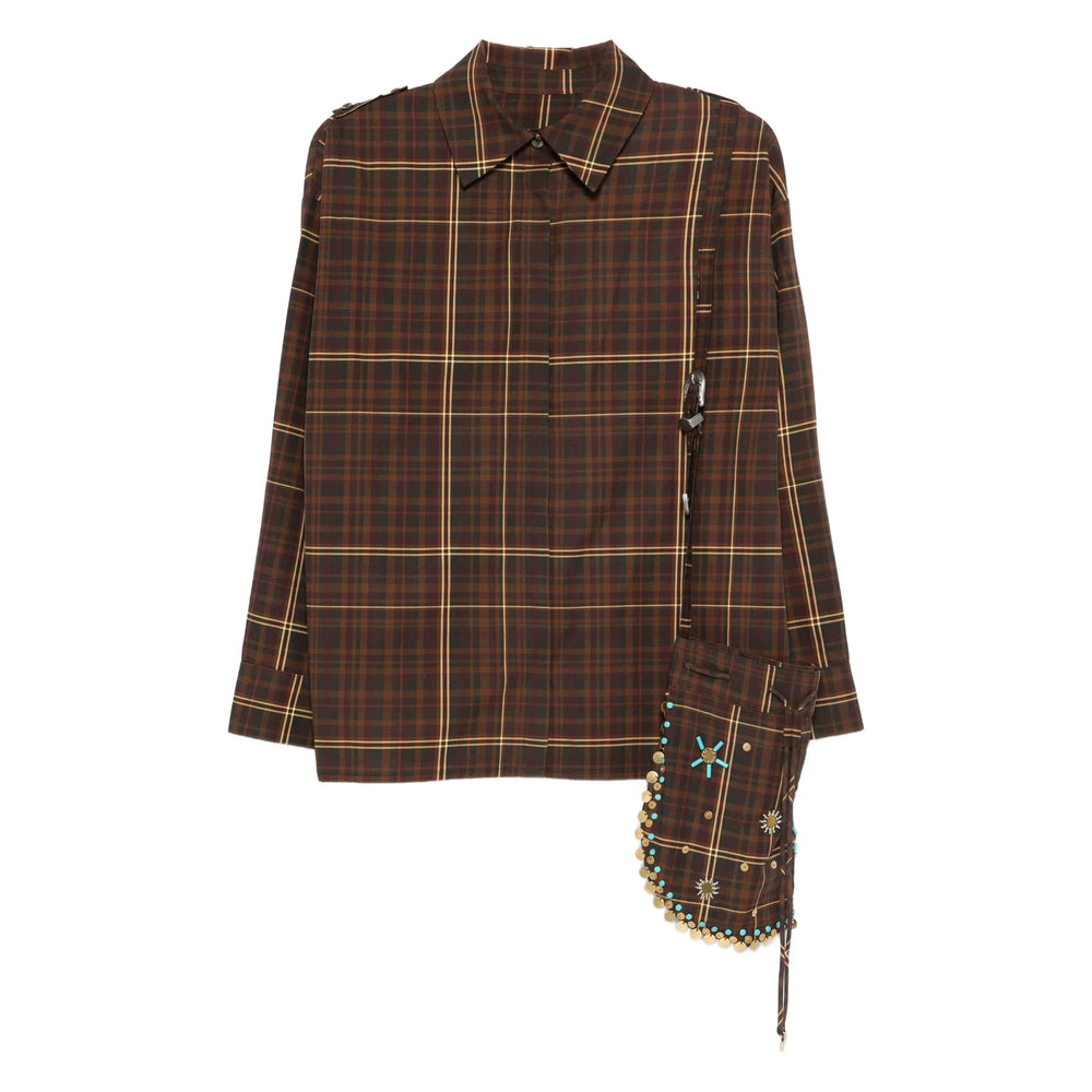 Shirt Athelia Brown/Green