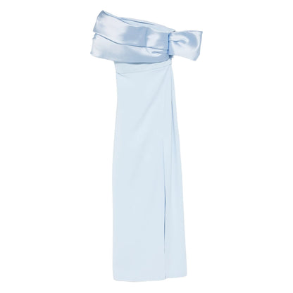 Light Blue Off-Shoulder Dress