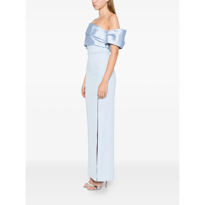 Light Blue Off-Shoulder Dress