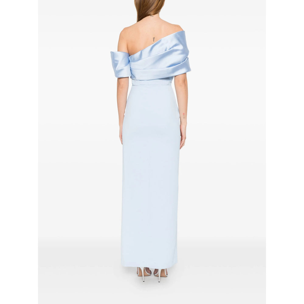 Light Blue Off-Shoulder Dress