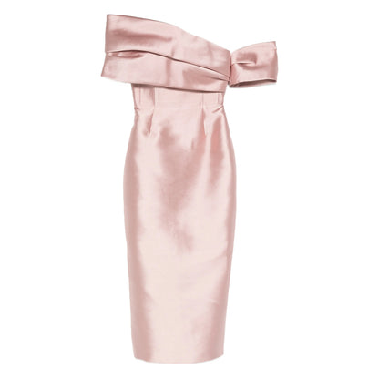 Off-Shoulder Bow Detail Dress