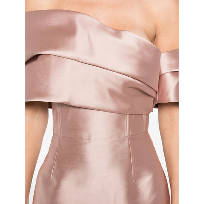 Off-Shoulder Bow Detail Dress