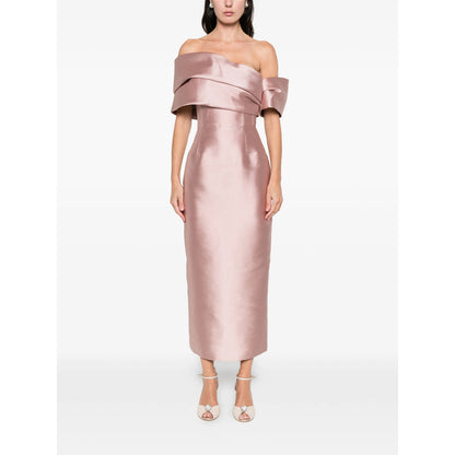 Off-Shoulder Bow Detail Dress