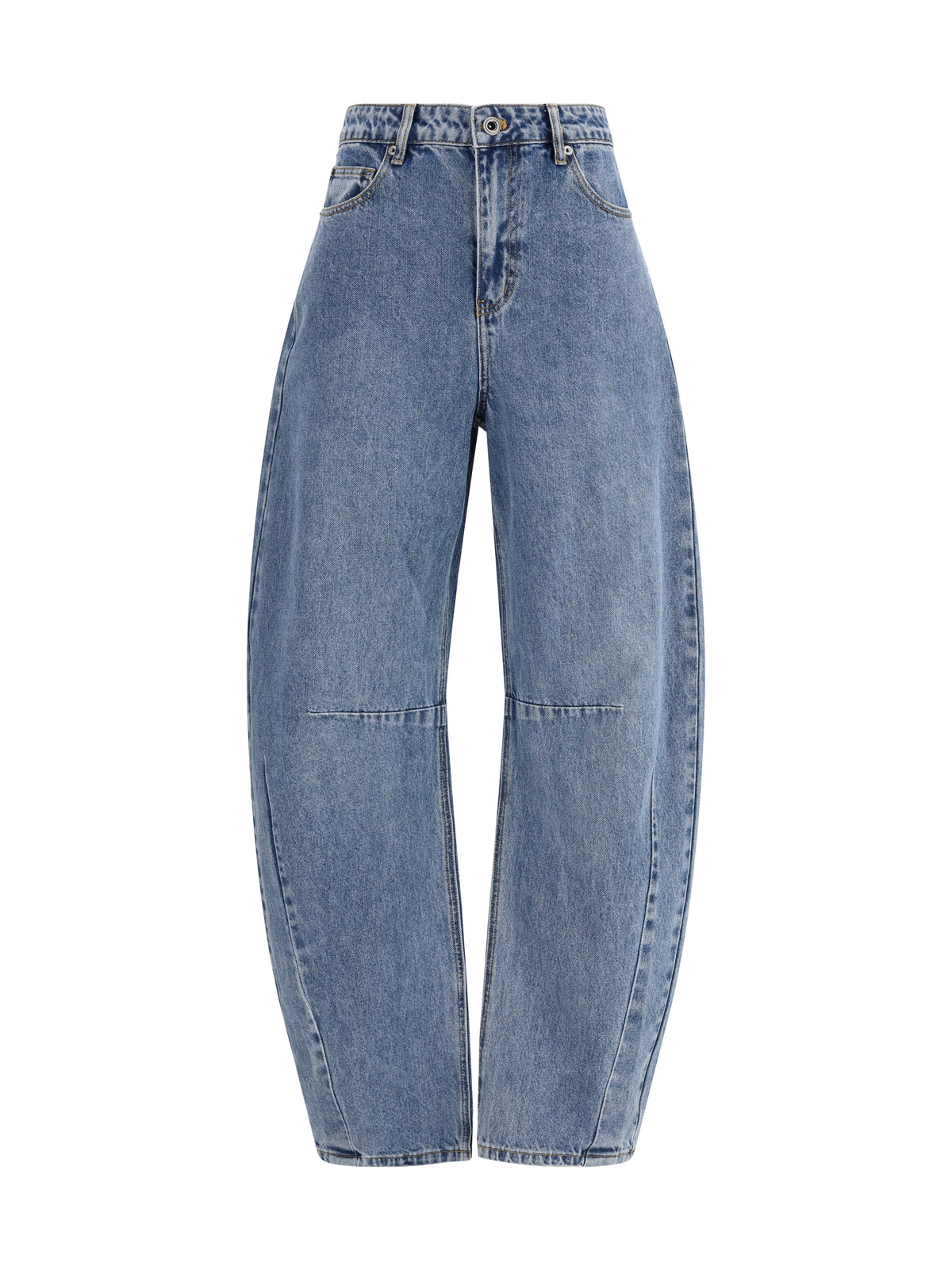Jeans Barrel-Leg Blue
