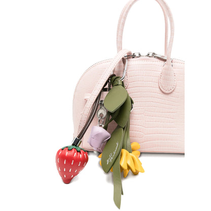 Tote Bag Pink Calf Leather