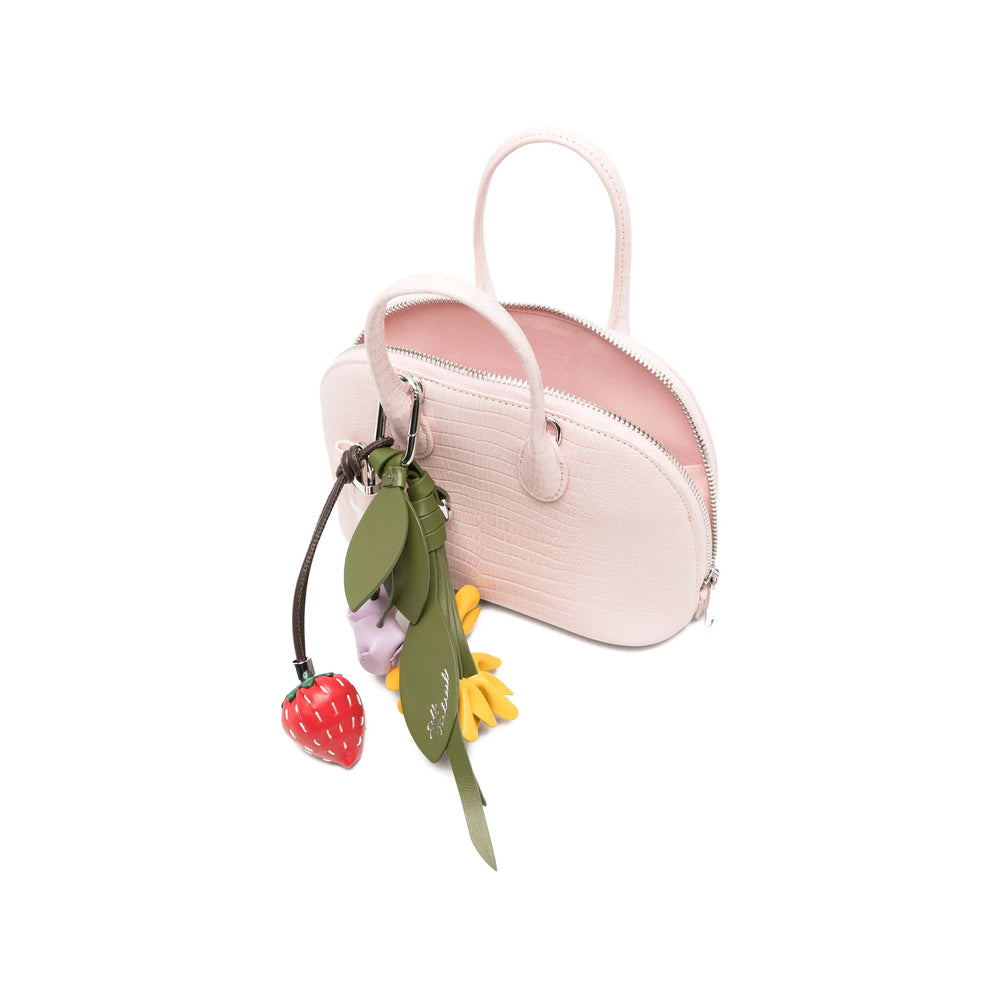 Tote Bag Pink Calf Leather