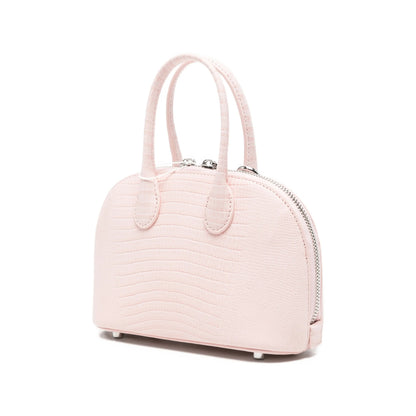 Tote Bag Pink Calf Leather