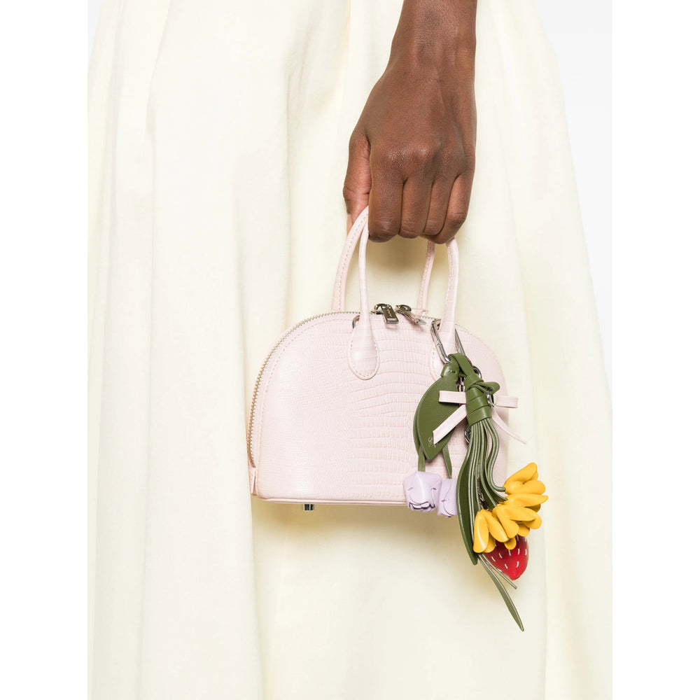 Tote Bag Pink Calf Leather