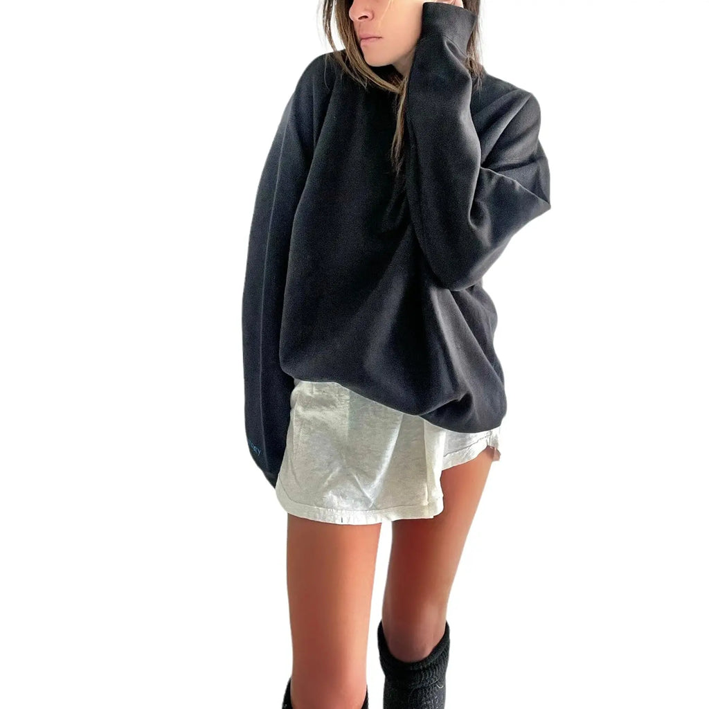 '90s Baby!' Painted Black Crewneck by Wren + Glory Wren + Glory